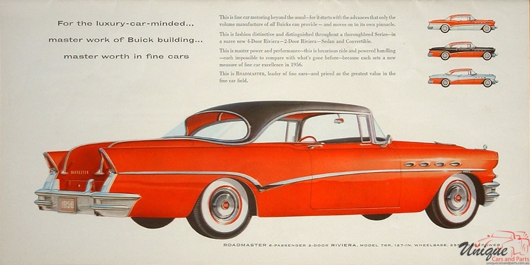 1956 Buick Brochure Page 7